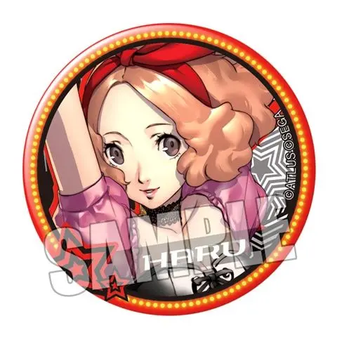 Neues Persona Ren Amamiya Anime Zweidimensionales Cartoon-Muster Abzeichen Pin Kreative Persönlichkeit Rucksack-Dekoration Cosplay-Requisite – Detail 6