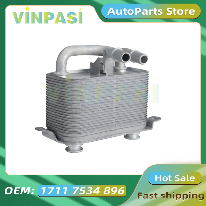 

Масляный фильтр, охладитель трансмиссионного масла, подходит для BMW 5, 6, 7 серий E60, E61, E63, E64, E65, E66, высококачественный охладитель моторного масла 17117534896