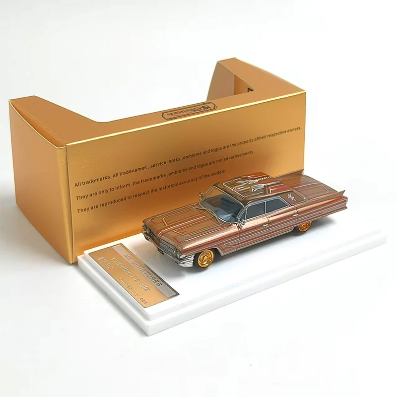 

1:64 Scale Deville Simulation Alloy Car Model Static Display Collectible Toy Gift Souvenir Decoration