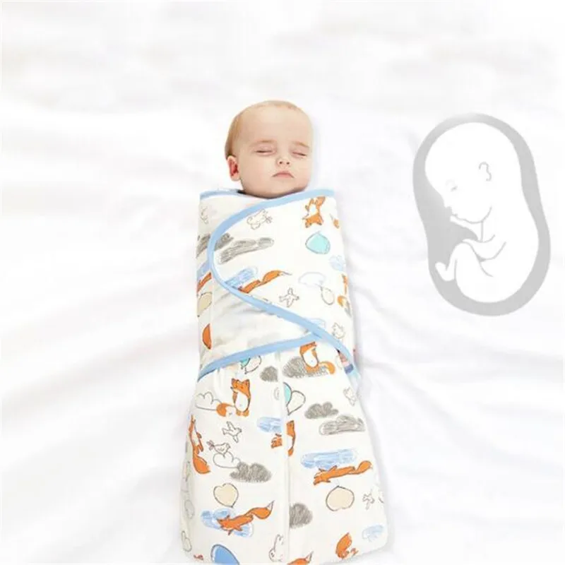 

Baby Swaddle Clothing Sleepsack Envelope Baby Sleeping Bag Infant Bedding Feeding Blankets Breathable Infant Wrap for 0-6 Months