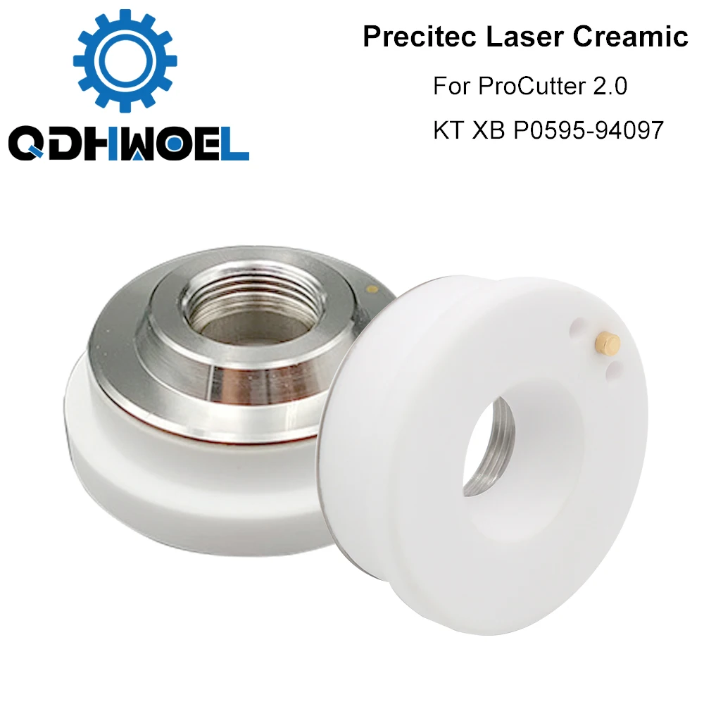 

QDHWOEL Precitec Laser Ceramic Dia.31mm M11 Thread KT XB P0595-94097 for Precitec ProCutter 2.0 Laser Head