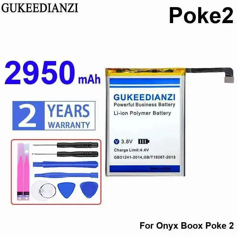 

For Onyx Boox Poke 2 Poke2 2950Mah E - Book Reader Battery Fast Charging
