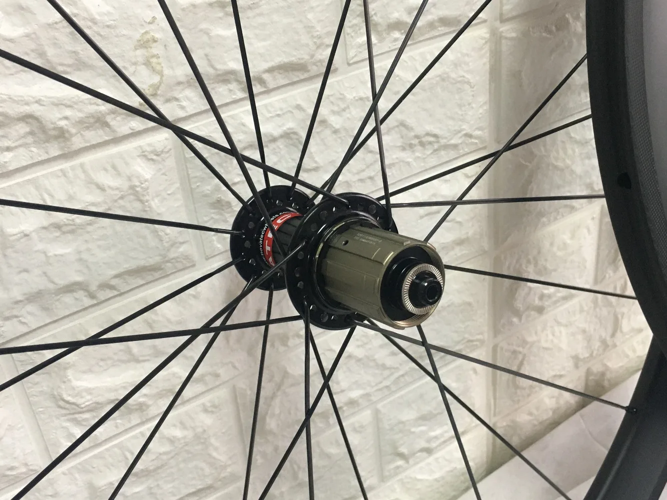 عالية الجودة خفيفة الوزن للغاية 700C الطريق دراجة العجلات 23 مللي متر عرض 50 مللي متر عمق أنبوبي الكربون الطريق عجلات الدراجة #5