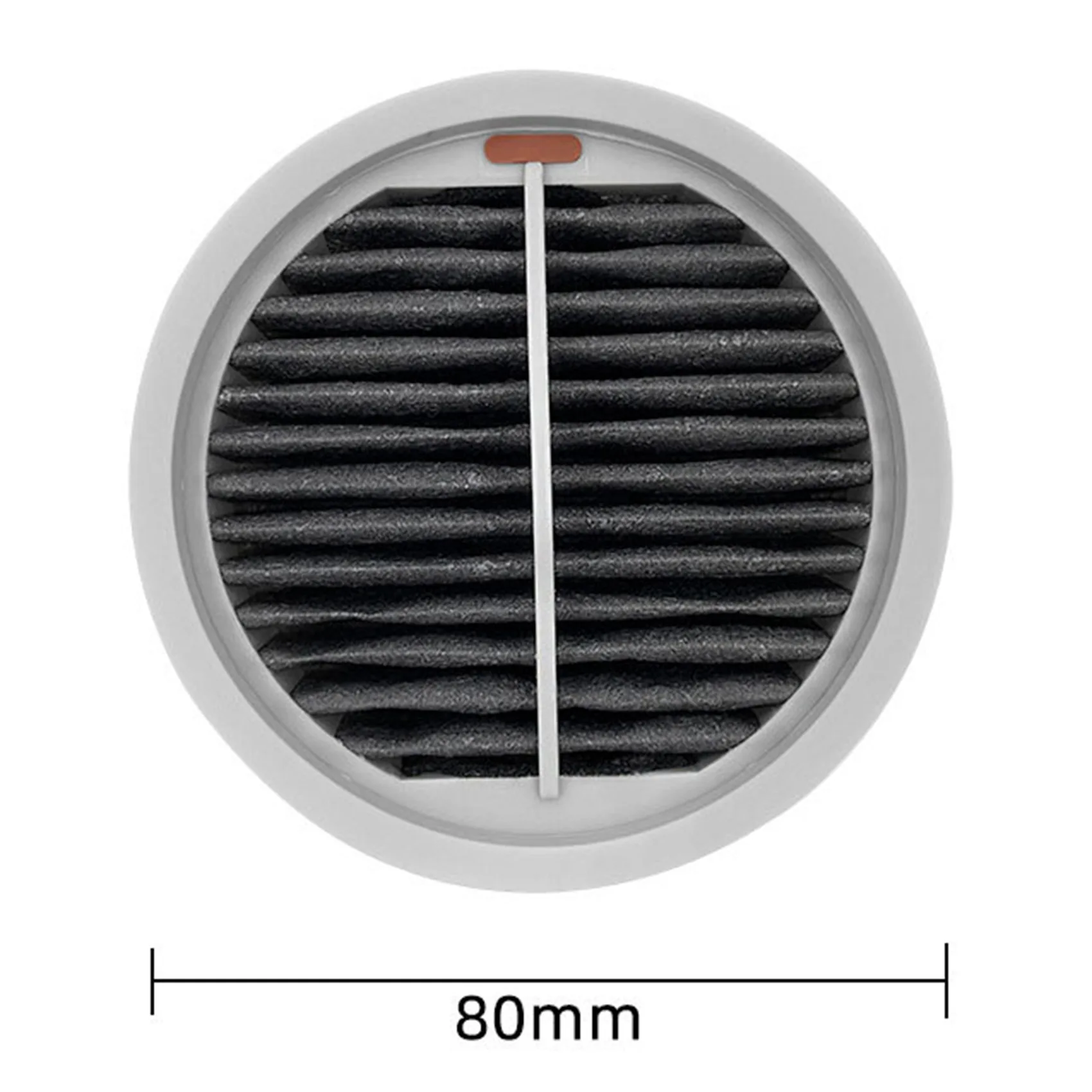 5 قطع فلتر HEPA قابل للغسل للمكنسة الكهربائية اللاسلكية Xiaomi Roidmi X20 / X30 / X30 / S2 / F8 Storm Pro