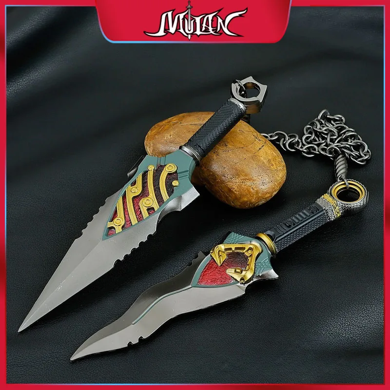 

16 см Arena Breakout Red Fire Furnace Heart Chain Blade – модель оружия ближнего боя, игровая периферия, коллекционные изделия, подарки, безопасная игрушка
