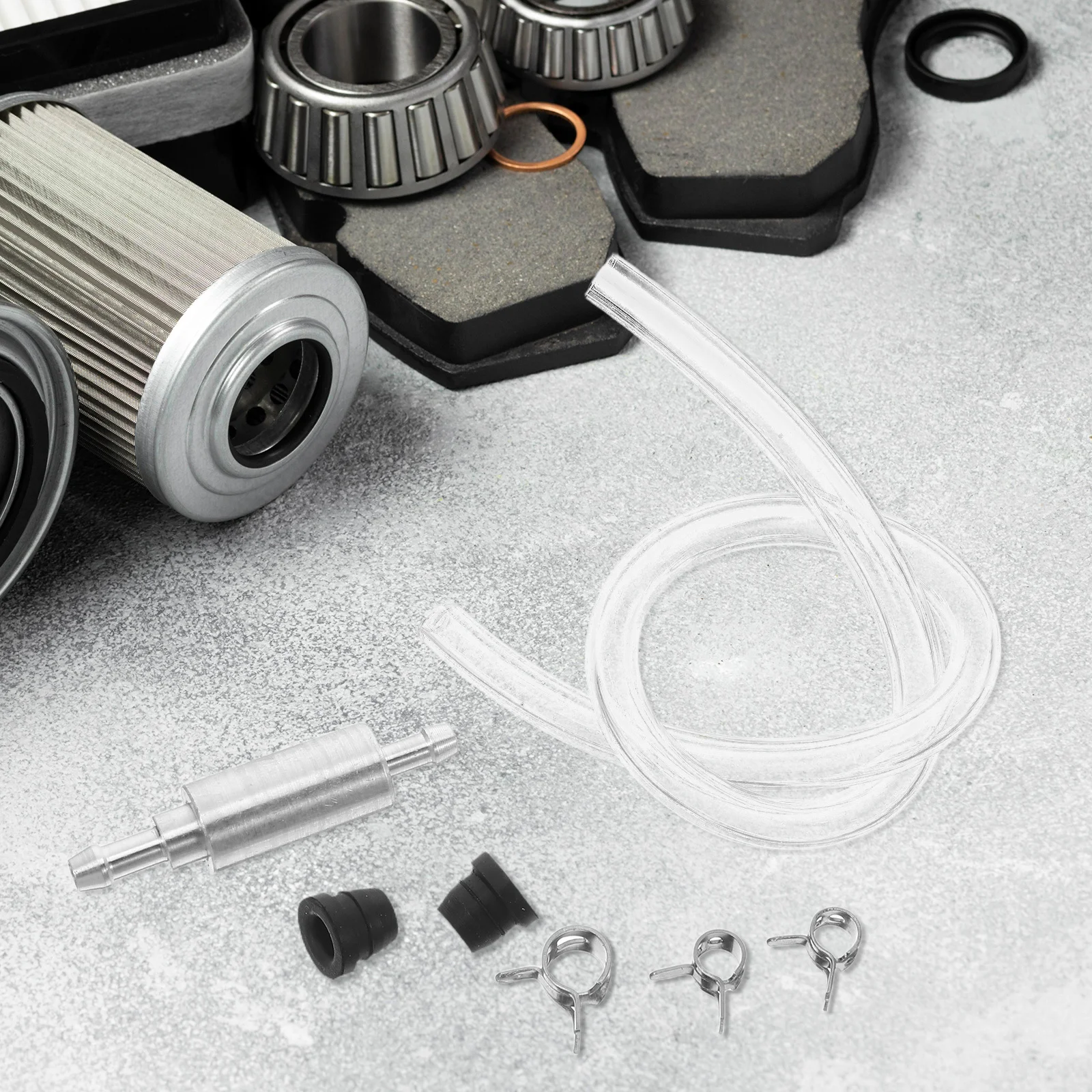 1Set Hydraulic Brake Bleeder Hose Motorcycle Brake Fluid Bleeding Kit Compact Efficient Air Removal Tool Bike Oil Bleeding Kit