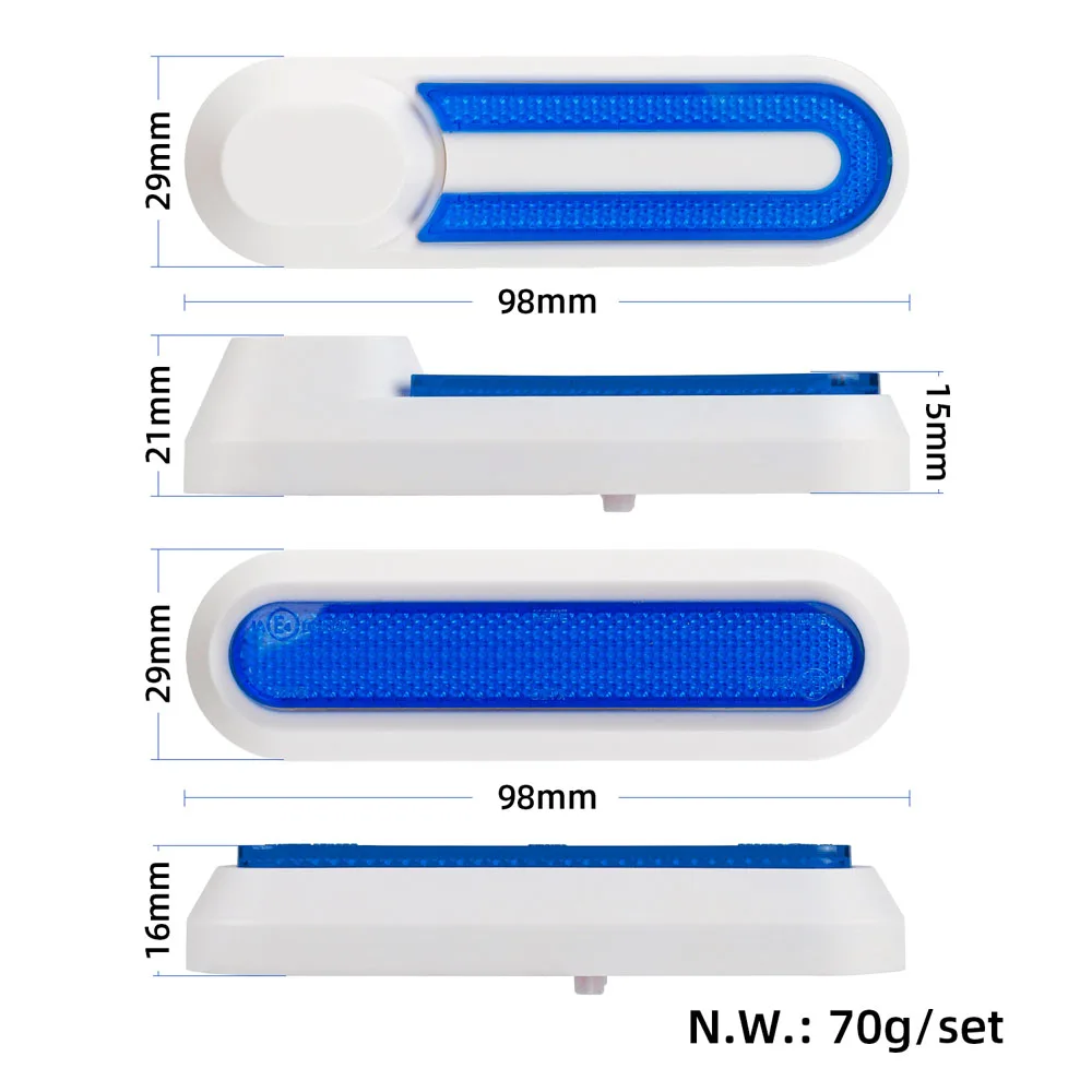 Für Xiaomi Mijia MI M365 1S Pro E-Scooter Reifen Splash Fender Sets Gabel Schutzhülle Radnabe kappe Reflektierende Schalen – Detail 29