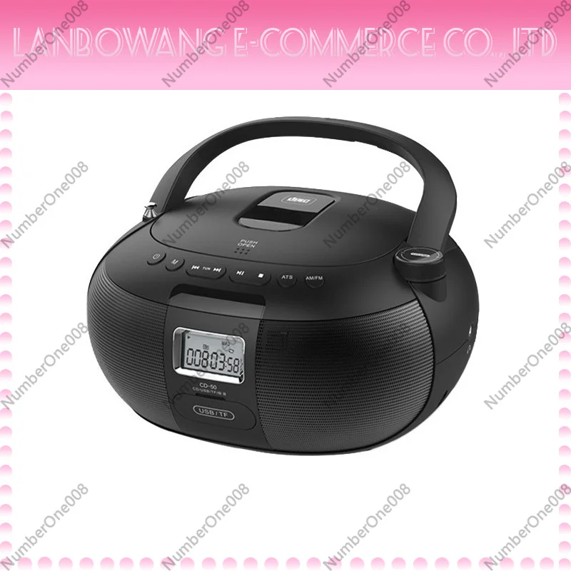 For Panda CD Player Album Disc Player Built In Speaker FM AM Radio Audio Player