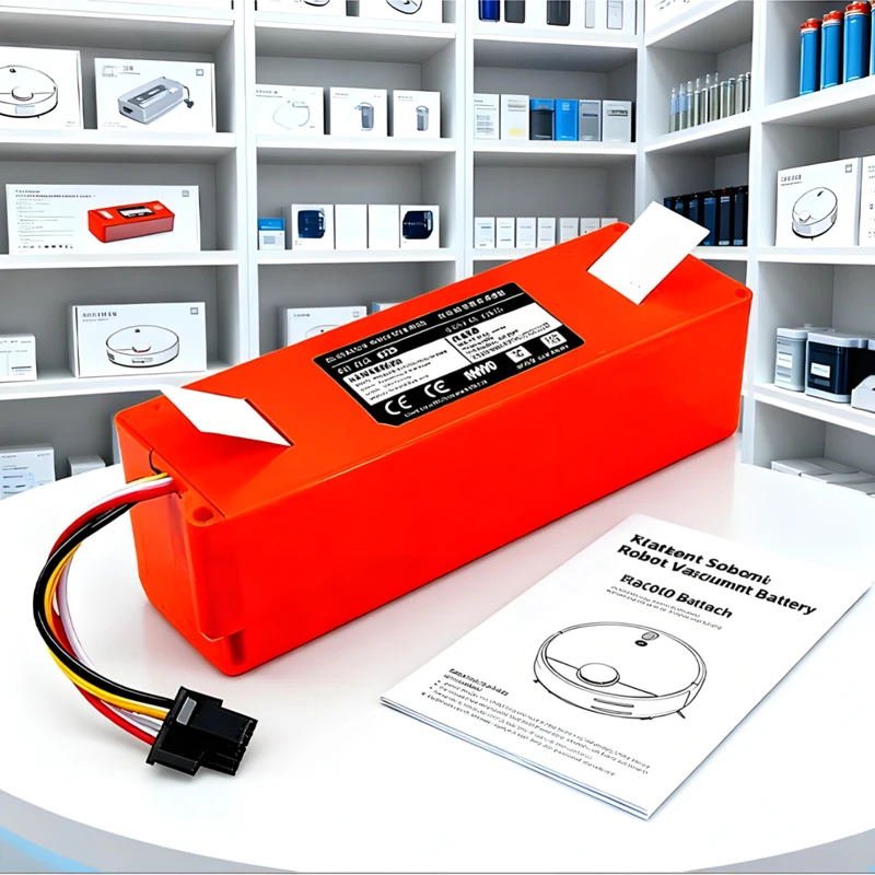 

Original 14.4V Li-ion Battery Robotic Vacuum Cleaner Replacement Battery for Xiaomi Robot Roborock S50 S51 S55 Accessory Spare