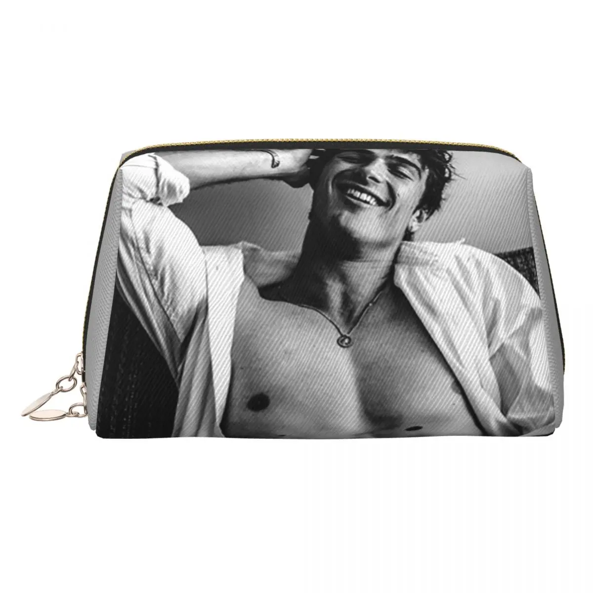 

Женская косметичка Jacob Elordi с австралийским актером, дорожный органайзер для макияжа, сумка для хранения туалетных принадлежностей, Dopp Kit Case