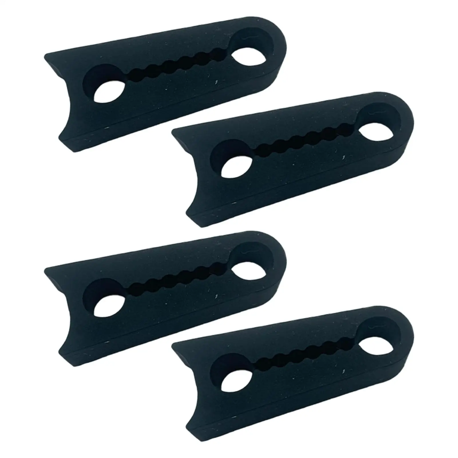 4pcs Car Door Shock Absorber Pads Car Shock Absorber Silicone Sleeve For Car Door Lock Cushioning Damping Sealing Gasket