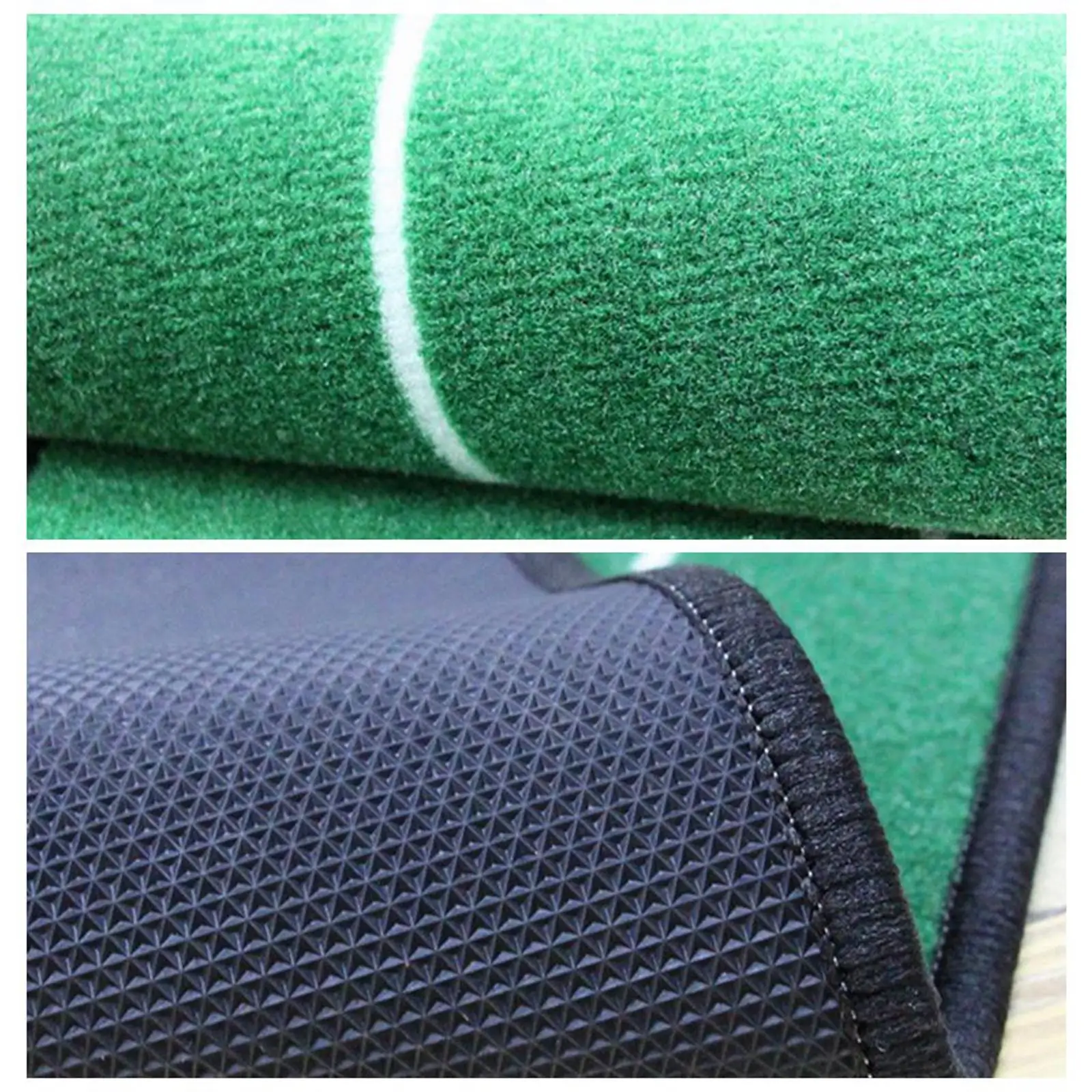 Portable Golf Putting Mat para homens, Golf Practice Mat, Melhorando as habilidades de colocação para jardim, quintal interior e exterior,