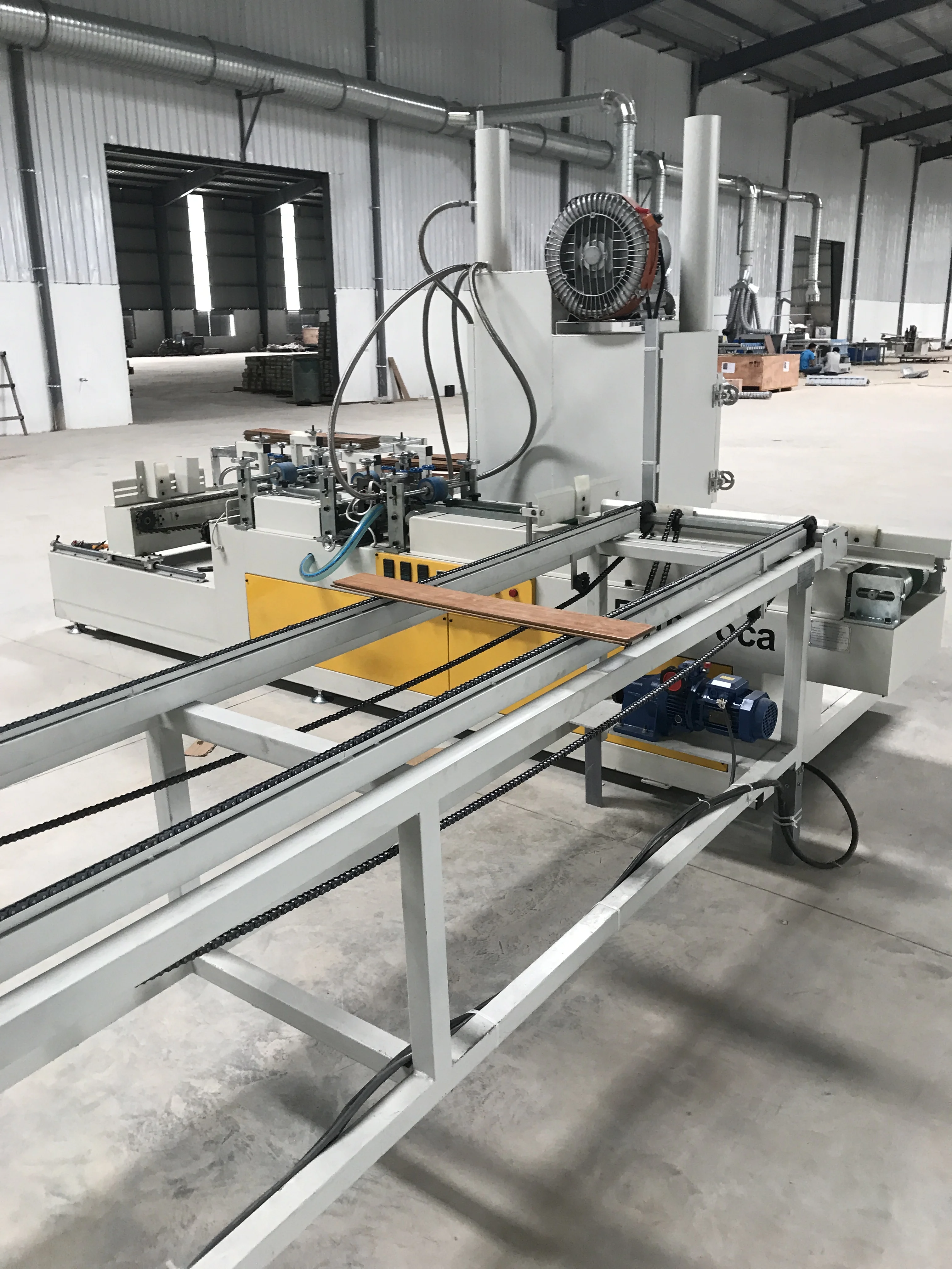 Laminate Flooring making machine Wax Coating Machine