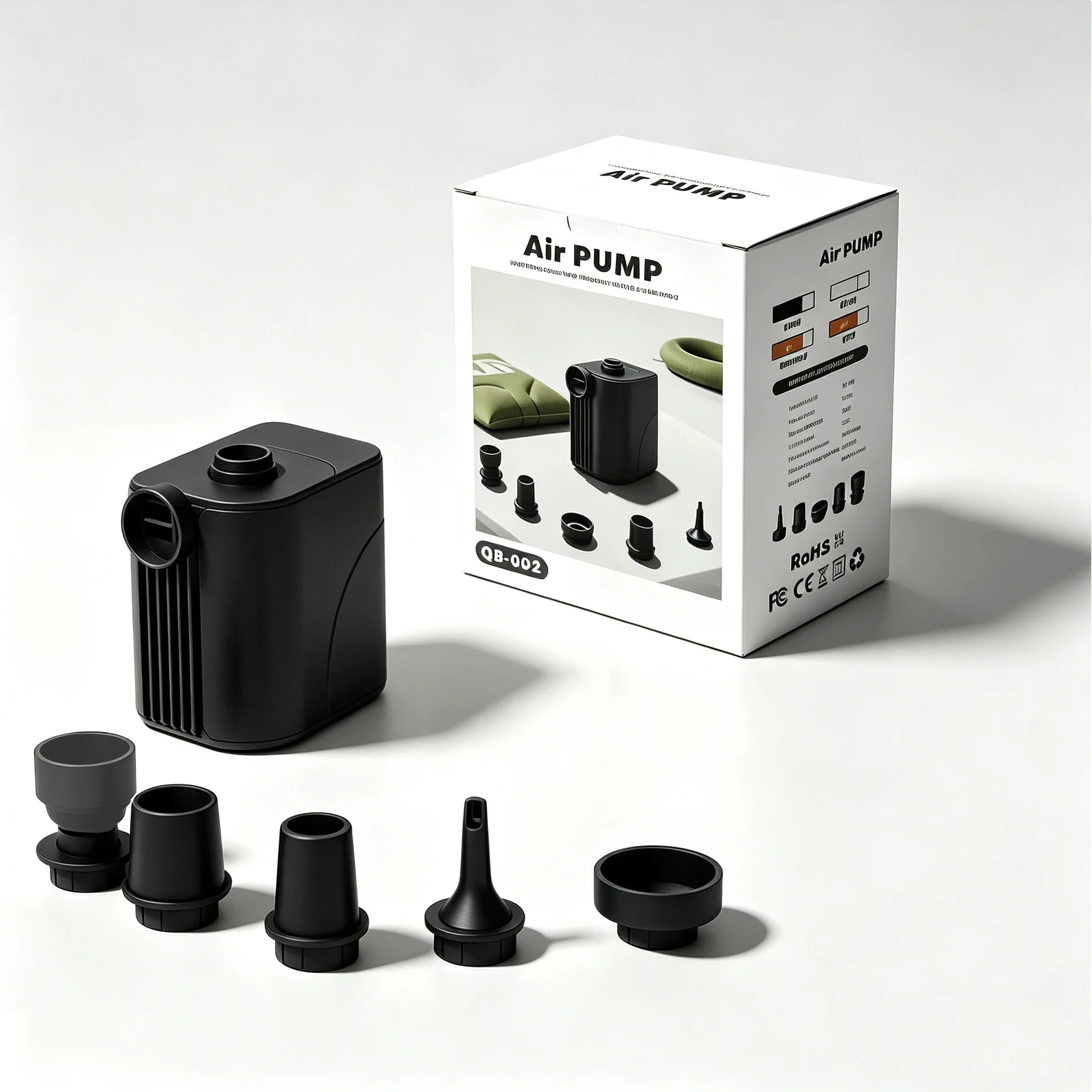Ultra Powerful Mini Air Pump for Inflatables - Portable Air Mattress Pump for Camping Pool Floats Air Mattress Vacuum Storage Ba - view 5