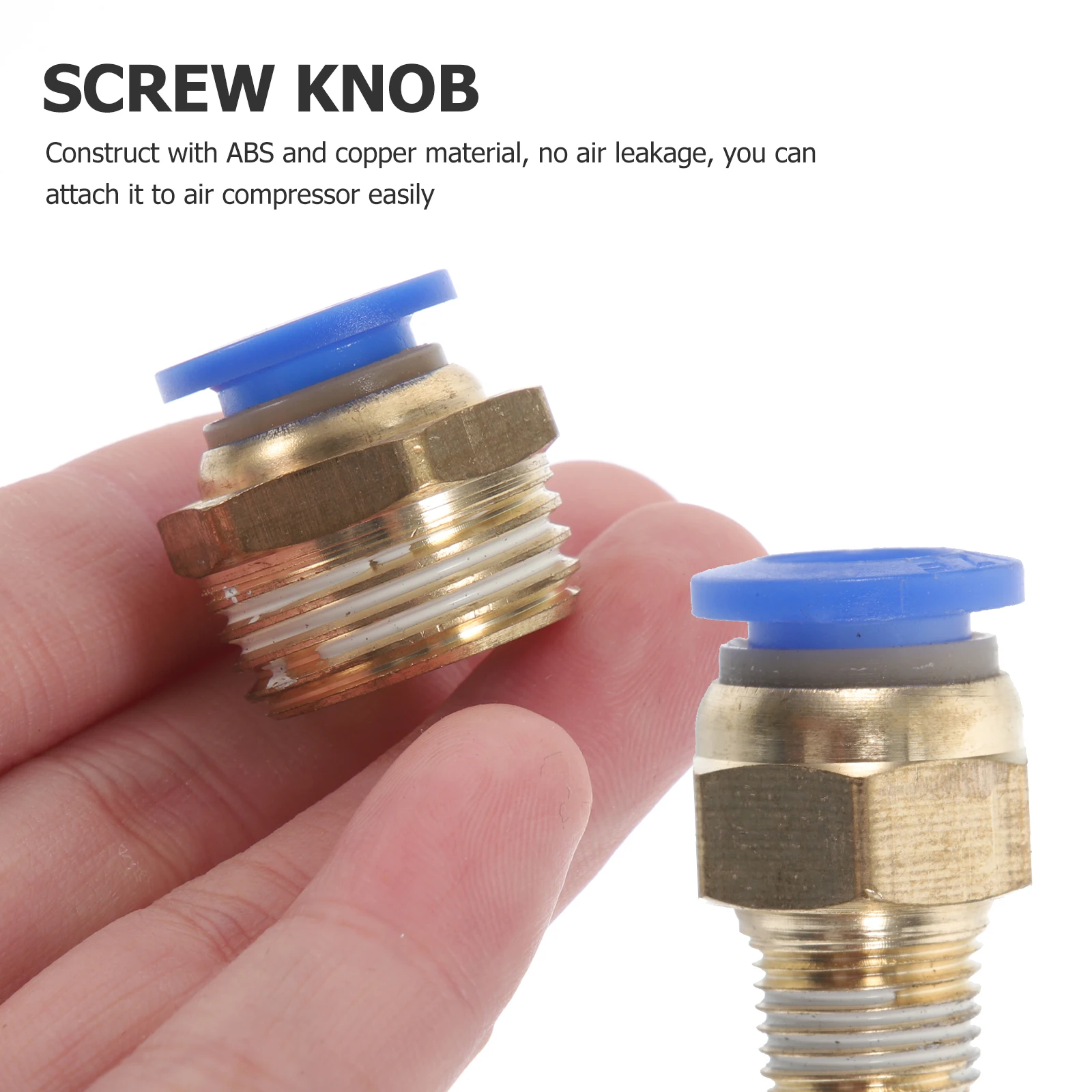 

1 комплект, соединитель для шланга, соединительная муфта, переходник, обжимной фитинг, прочный АБС-медь, герметичный для воздушного компрессора, мойки высокого давления