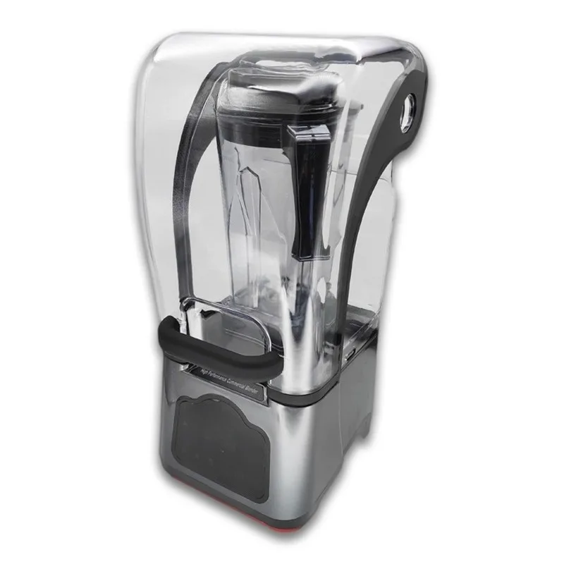 

9188 double cup commercial cooking machine, sound insulation smoothie machine with cover, grain machine