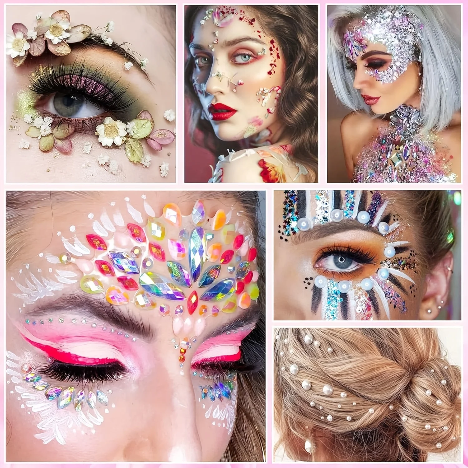 Waterproof Glitter Primer Glue for Sparkling Tattoos Liquid Body Paint Adhesive for Temporary Tattoo Face Decoration 15ml/Bottle