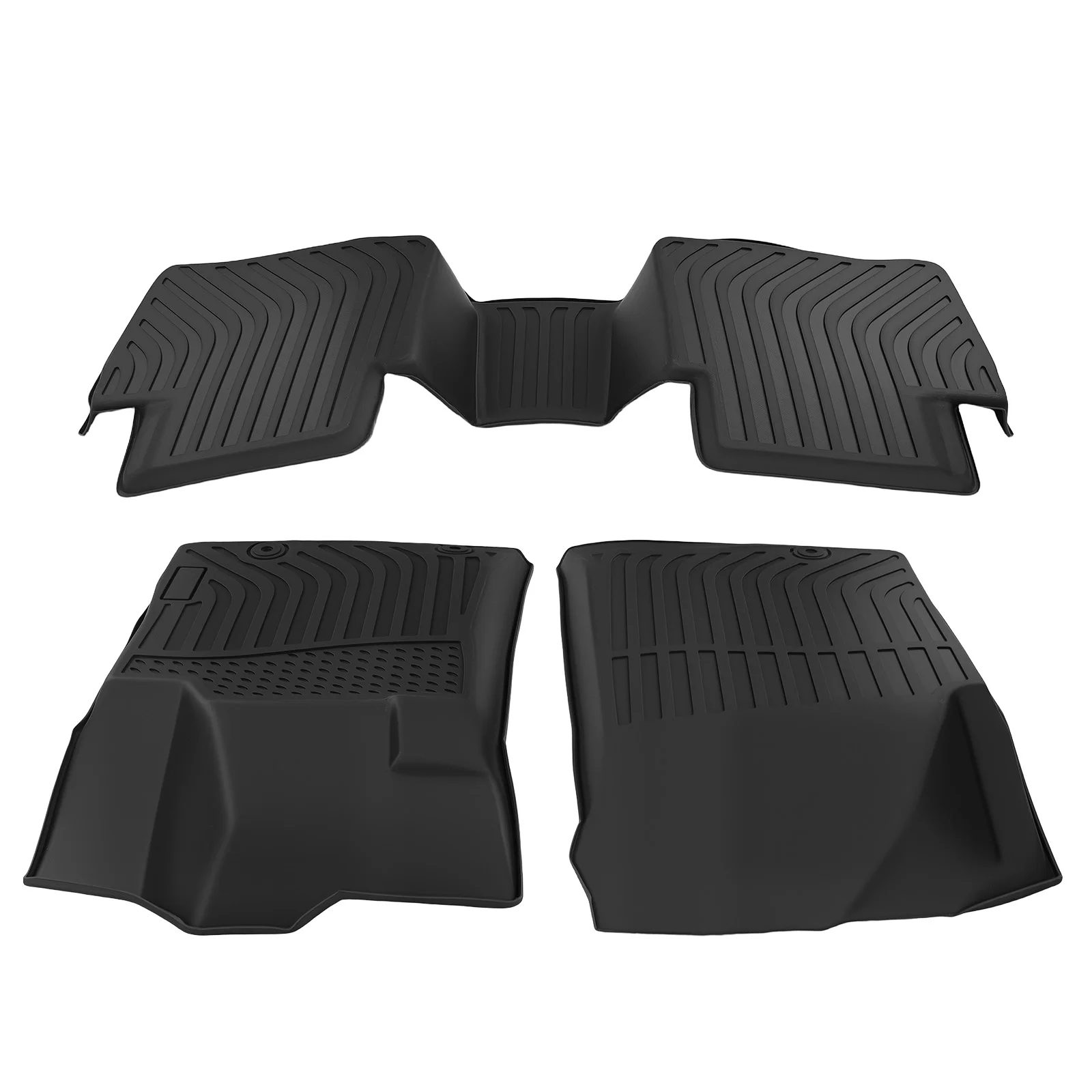 

Black Floor Mat Set for Nissan Altima 2013-2018 TPE Rubber All Weather