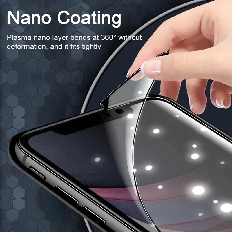 4Pcs Matte Ceramic Privacy Screen Protectors For Samsung A16 A06 A05 A55 A54 A53 5G A35 A15 A51 A52 S A34 A33 A31 A14 A12 A13