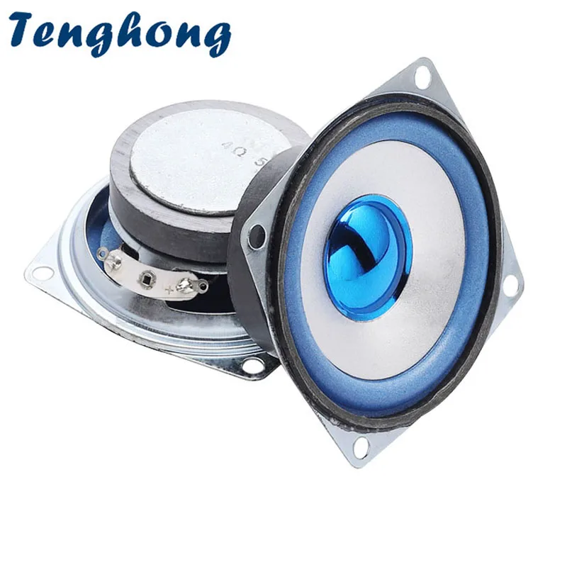 2pcs 2.5 Inch 66MM 4 Ohm 5W Full Range Audio Speaker Unit Lighting Bluetooth Radio Loudspeaker For Home Theater