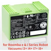 ABL-D1 14.4V 5000MAH Authentic Replacement Parts - Lithium Ion Battery for Roomba e & i Series Robot Vacuums i3+ i4+ i7+ i8+