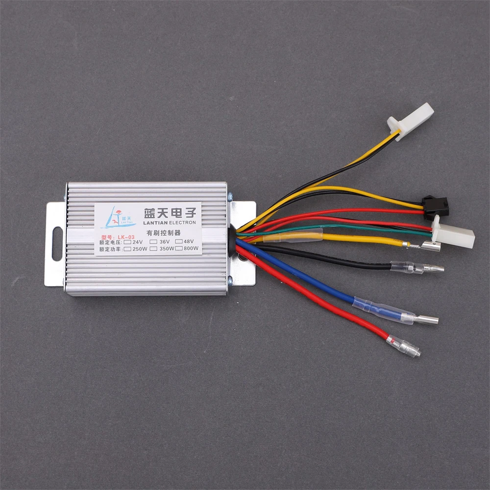 

24V 250W Electric Bike Brush Motor Controller DC Electric Controller Electric Bike Motor Driver E-Scooter Part Practical Durable