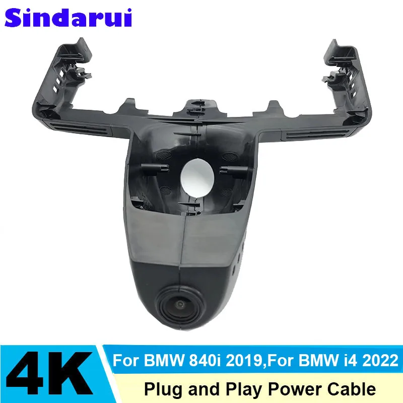 

4K HD 2160P Plug and Play WIFi Автомобильный видеорегистратор с двумя объективами для BMW 840i M4 Sport Z4 2019, для BMW I4 2022 2021
