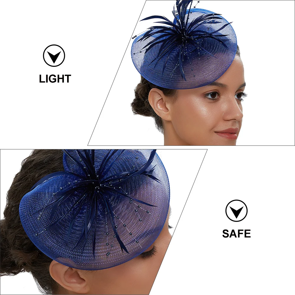 

1 шт., красивый головной убор, заколка для волос с бантом, элегантный вечерний головной убор, аксессуары для волос, креативный танцевальный фестиваль