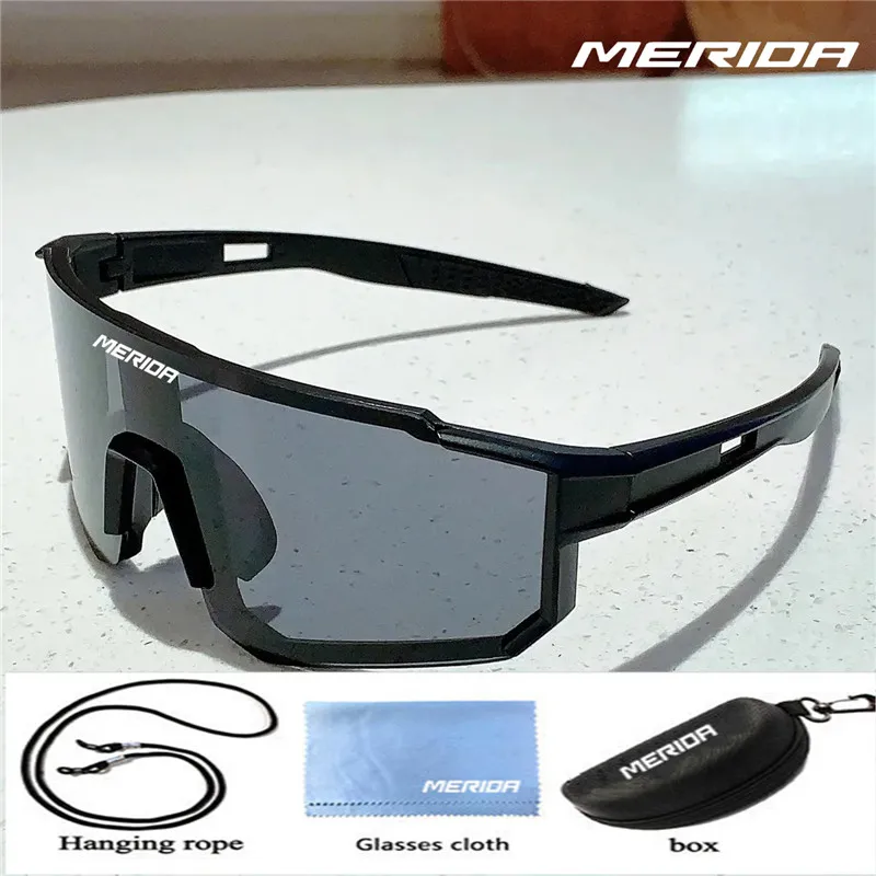 

MERIDA.High quality UV400 glasses are used for outdoor play and photography Hunting Cycling and mountain climbing goggles