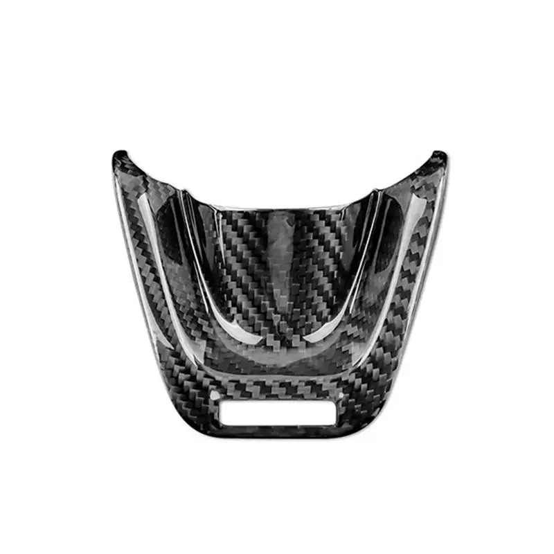 

Real Hard Carbon Fiber Cover For Kia Stinger 2018-2023 Car Steering Wheel Panel Trim Replacement Accessories