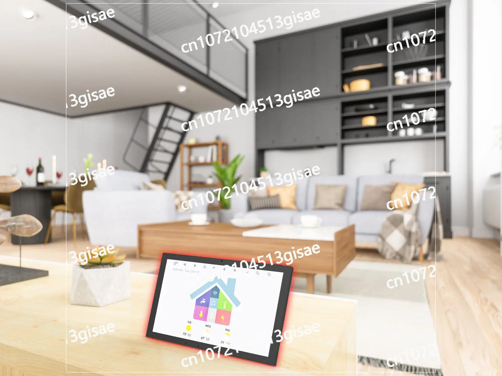 10.1-Inch Android Wall-Mounted Central Control Screen: Put Home Automation Under Your Control