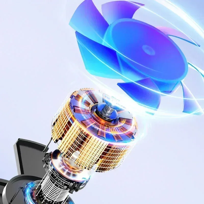 مبرد الهاتف RGB المغناطيسي المبرد بالهواء خفيف الوزن منخفض الضوضاء مروحة تبريد لألعاب الهاتف المحمول PUBG Genshin Impact Fast Heat Dissipati
