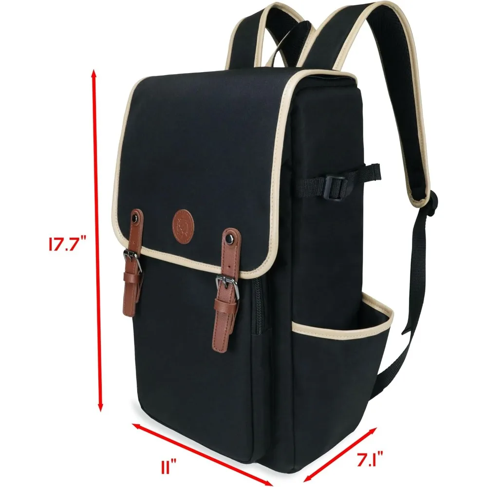 Sac à dos de voyage élégant RPG pour donjons et dragons, peut contenir 4 livres et classeurs, idéal pour les amateurs de DnD