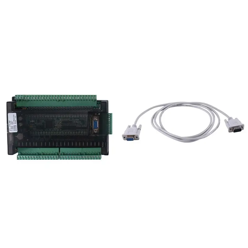 ABWR-2X LE3U FX3U 48MT RS485 RTC(Real Time Clock)24 Input 24 Transistor Output 6 Analog Input 2 Analog Output Plc Controller