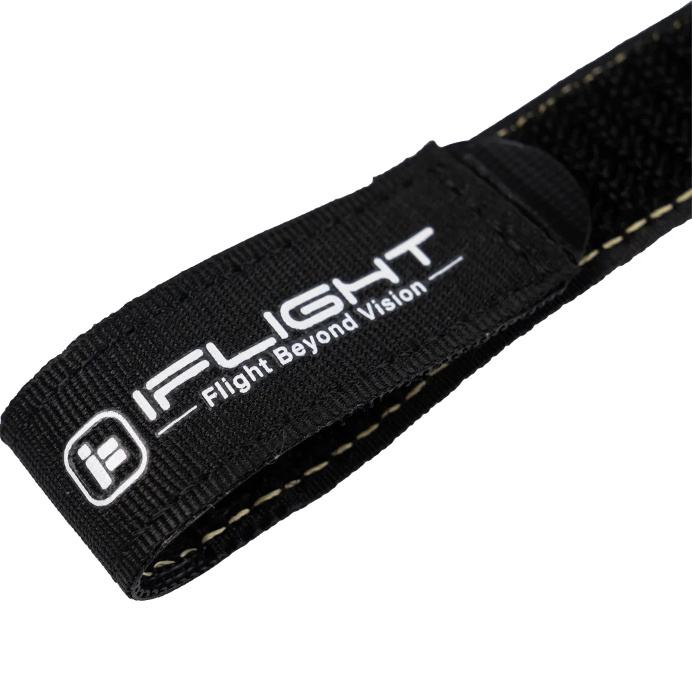 5pcs iFlight 10mm width 10x130mm 10x150mm 10x100mm Anti-slip Battery Strap Non-slilp Belt with Iron buckle for FPV