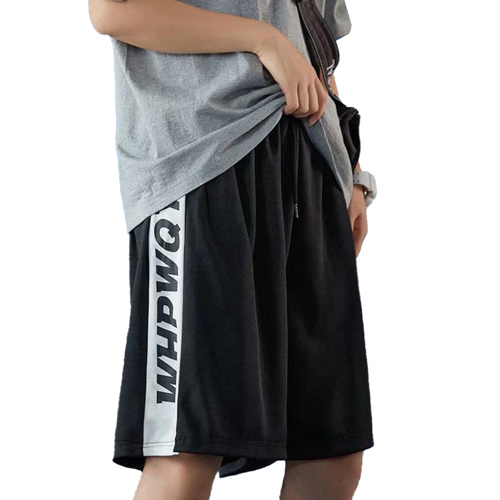 

For Basketball Games Knee Length Pants Athletic Basketball Shorts Loose Fit Athletic Short Pants Athletic Shorts