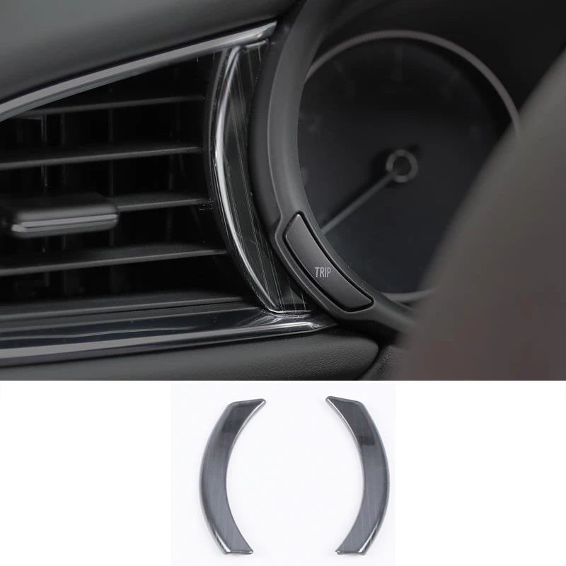 Car Dashboard Left Right Air Vent Trims Outlet Decoration Styling for Mazda Cx-30 2020 2021 2022 2023 Cx30 Accessories Kit Auto