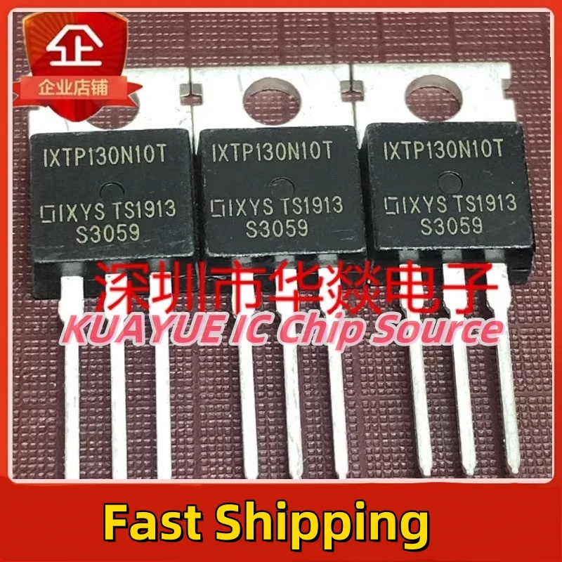 10PCS-30PCS/ IXTP130N10T   TO-220   100V 130A   Quality Fast Shipping  In Stock