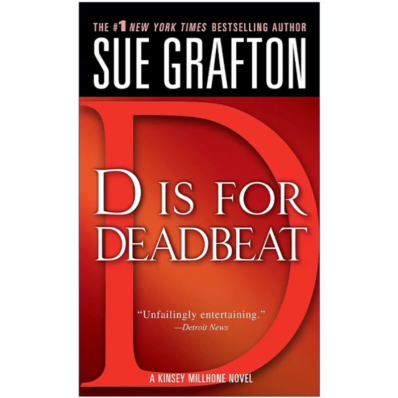 

"D" is for Deadbeat A Kinsey Millhone Mystery, Bestselling books in English, Mystery novels 9780312939021