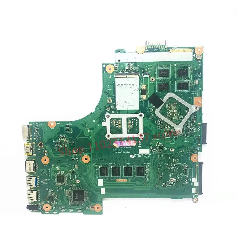 Für asus x450cc rev. 2,3 mit sr0n2 I3-3110M cpu ram 4gb mainboard N14M-GE-S-A2 gt720m laptop motherboard 100% getestet funktioniert gut