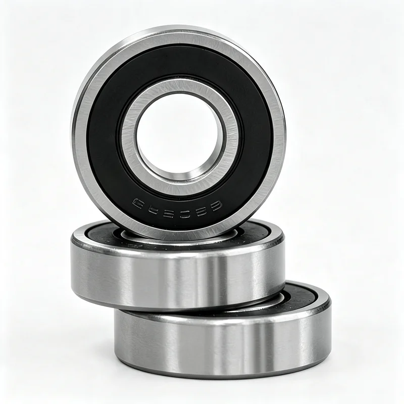 1PC  rubber cover 6300 6301 6302 6303 6304 6305 6306 6307-2RS .Deep ball bearing