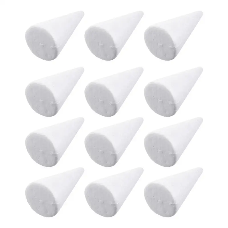 Foam Cone Cones Craft Christmas Tree Crafts Polystyrene Diy White Children Balls Floral Shapes Ornament Craft Foam Supplies