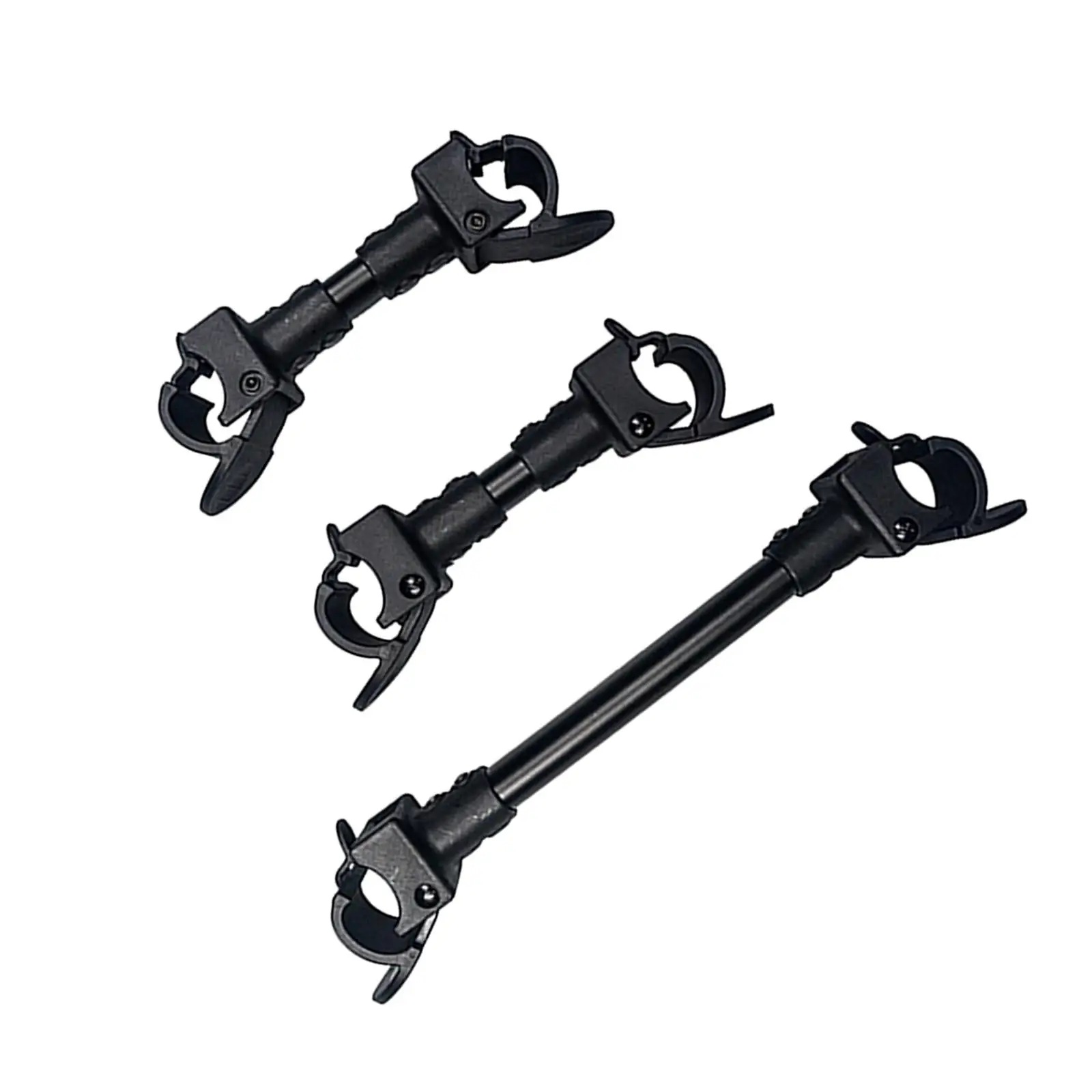 3Pcs Twin Stroller Connector Side by Side Attachment Black for Infant Cart