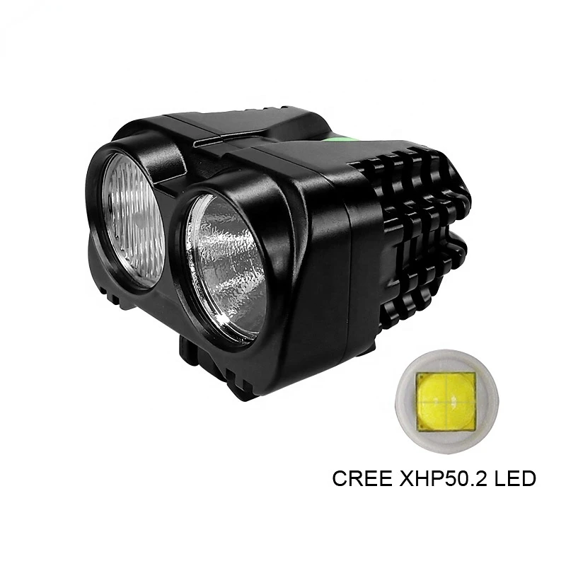 bright 5000 lumens aluminum high low beam CREE XHP50.2 led bike light bicycle front lamp MTB headlamp drop-proof