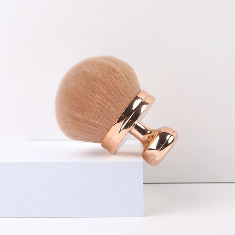 Bổ sung Cọ trang điểm thân lớn Kabukis Brush Highlighter Brush Powder Brush Cọ mỹ phẩm Cọ má hồng cho người phụ nữ Cô gái R3MF