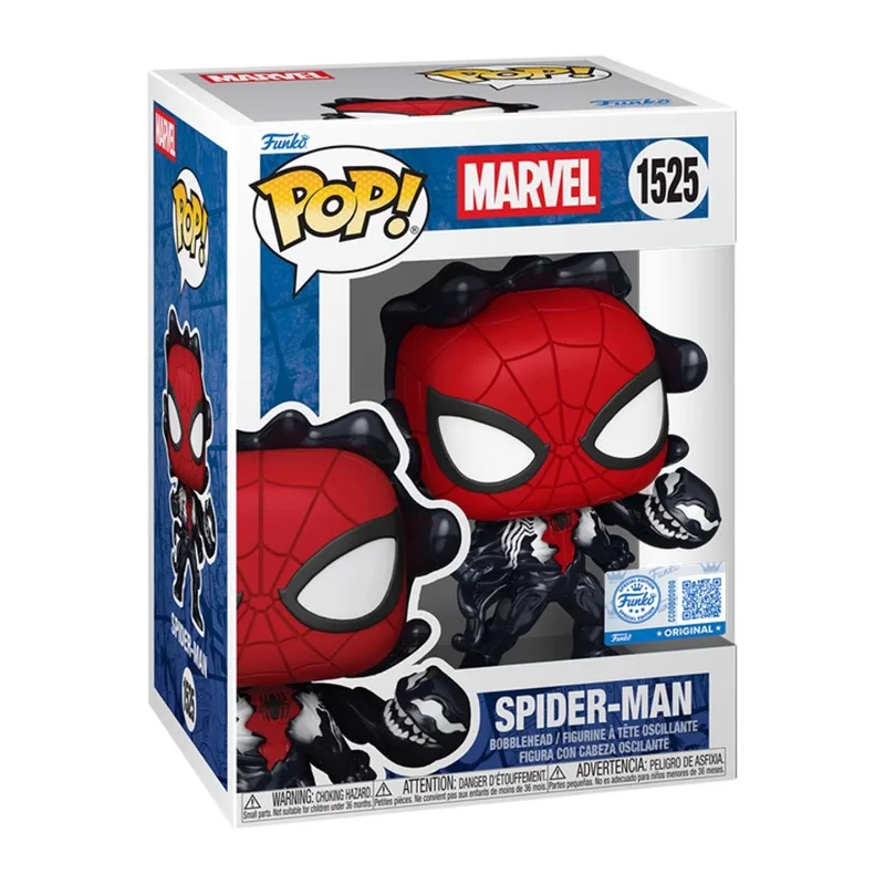 Genuine Edition FUNKO POP《Marvel Spider-Man Symbiote》Anime Action Desktop Decoration Ornament Model Toys Collectible Model - Image 5