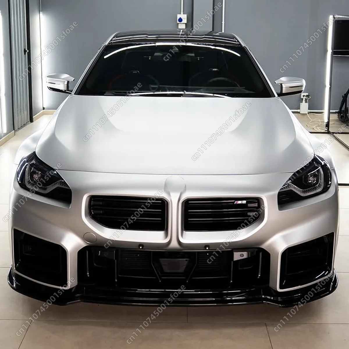 

Front Bumper Splitter Lip For BMW 2 Series M2 G87 2023 2024 2025 ABS Gloss Black Car Diffuser Spoiler Car Accessories Auto Parts