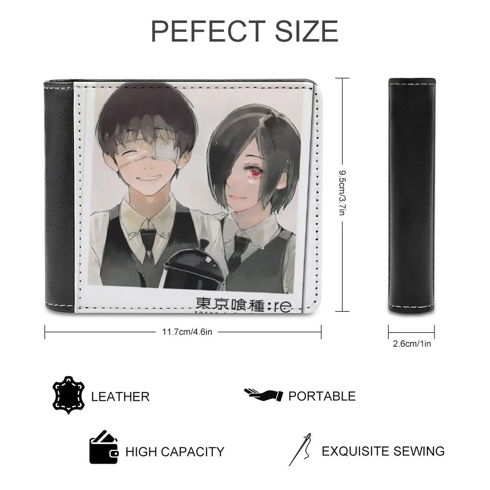 フェニックス上昇ソフト男性財布新しい財布クレジットカードホルダー男性財布男性財布フェニックスフェニックス鳥炎ファンタジー