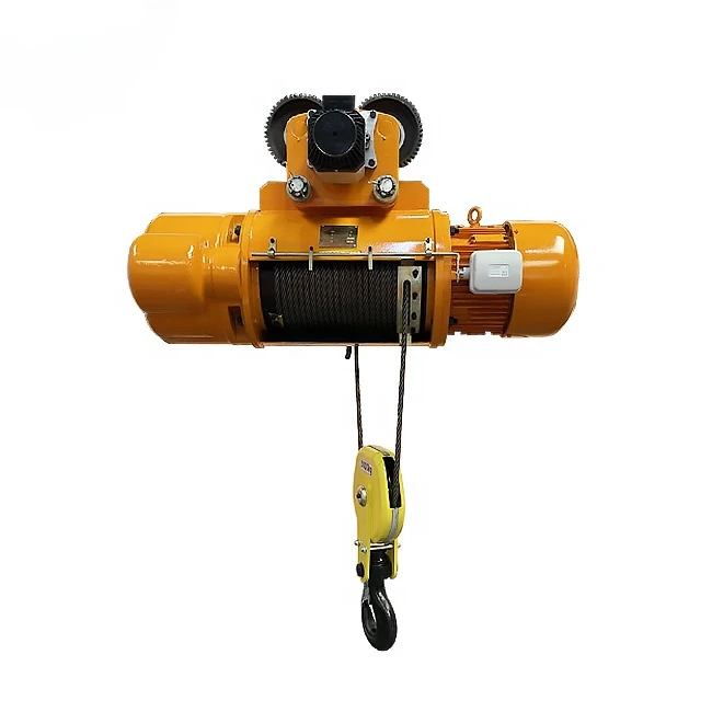 Motorized Trolley 5 Ton Wire Rope Electric Hoist for Sale