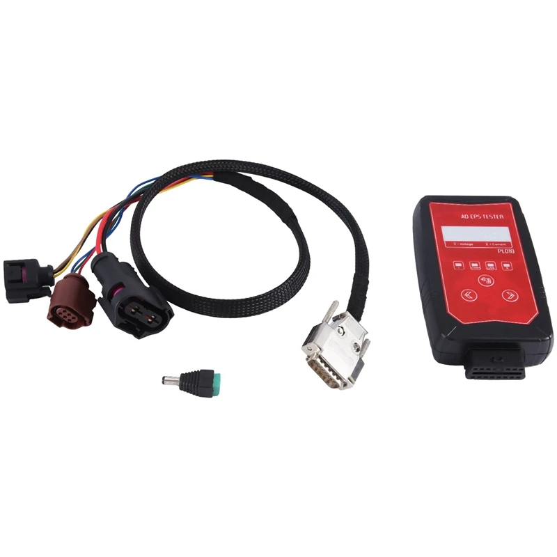 

1 Piece PL018 Steering Gear Tester Motor Tester Repair Test Red-Black Plastic For A4 A5 A6 Q5 Q7